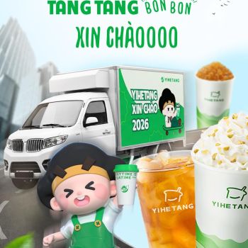 Chuyến xe lưu động Tang Tang Bon Bon - Mang Trà Ngon Khắp Chốn cùng Yi He Tang Việt Nam